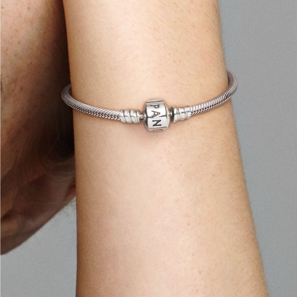 Pandora Barrel Clasp Snake Chain Bracelet